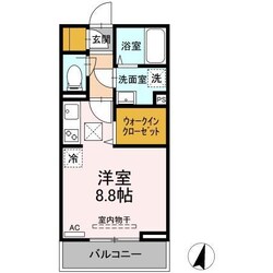 富士マンションⅡの物件間取画像